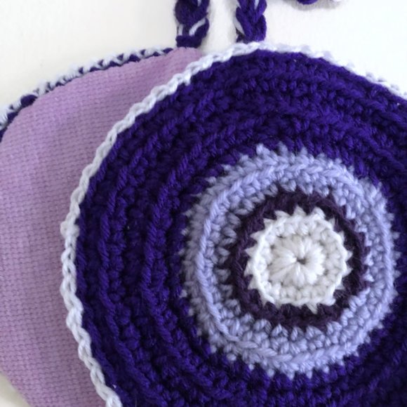 Crochet Pot Holders, Handmade Kitchen Decor - Picture 4 of 10